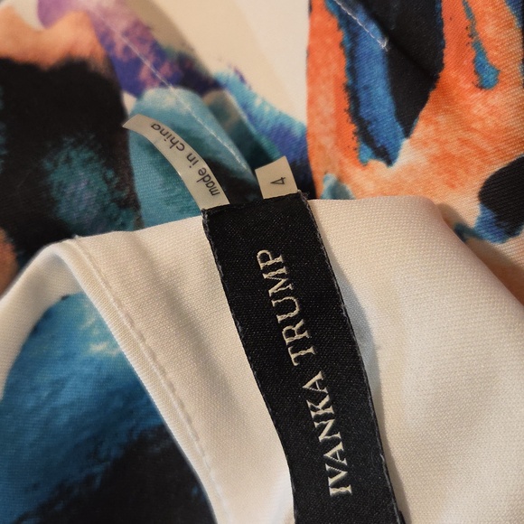 Ivanka Trump Multicolor Patterned Dress - Picture 9 of 10